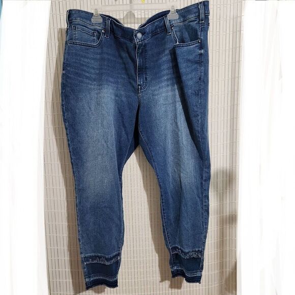 Lane Bryant Denim - Lane Bryant Denim Jeans Skinny Size 24 Blue Signature Fit Mid-rise  New